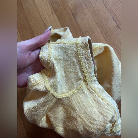 40s Vintage Jantzen Yellow Terry Cloth One Piece Bathing suit. - Picture 13 of 13